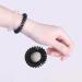 9 Pieces Spiral Telephone Cable Hair Ties - Elastic Bands for Girls & Ladies - 3 Colors - Buy Online on GoSupps.com