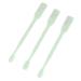 HELEVIA 3Pcs Manual Nose Hair Trimmer Double Heads 360 Degree Rotation Deep Cleaning Nose Hair Cutter Mint Green