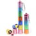 1 PCS Rainbow Metal Pill Organizer- Compact and Durable Medicine Organizer