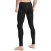 Willit Men's Active Yoga Leggings - Black, Medium | Running, Cycling, Dance Tights with Pockets - Buy Online on GoSupps.com