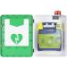 Wall-Mounted AED Defibrillator Storage Cabinet with Key & Alarm | Steel AED Alarm Box for Home & Office Emergency - Buy Online on GoSupps.com