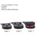 Height Increasing Insoles for Men and Women - 3-Layer Air-Up Elevator Shoes Lift Kit with Arch Support - 2.25 Black - Buy Online on GoSupps.com