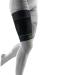 Bauerfeind compression skylight volume "Sports Compression Sleeves Upper Leg" 1 pair of sleeves thighs Unisex for ball and endurance sports to strengthen the muscles black M short