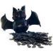 A Pinch Of - Halloween Black Bats Cake Topper Sprinkles - 25g Edible Matt Sugar Shapes Cupcake Decorations - Ideal for Halloween Themed Party Cakes & Bakes - Buy Online on GoSupps.com