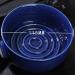 Vrttlkkfe Ceramic Men's Shaving Mug Bowl - Dark Blue Wide Mouth for Shaving Brush & Soap - Ideal for Grooming - Buy Online on GoSupps.com