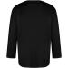 Men's Round-Neck 3/4 Arm T-Shirt | Oversized Grandad & Work Tops | Black Lemon Design - Buy Online on GoSupps.com