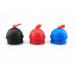 HONBAY 3pcs Mix Color Rubber Pool Table Billiard Cue Chalk Holders with String