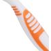 Denture Toothbrush - Durable & Safe Orange Brush to Prevent Dental Calculus | Best for International Shipping - Buy Online on GoSupps.com