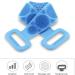 Double Sided Silicone Back Scrubber - Extra Long Bath Body Brush for Men & Women (Blue) - Buy Online on GoSupps.com