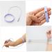 BELLIFFY Tweezers Silicone Bracelet Lash Tweezers Bracelet Lash Tweezer Wristband Professional Tweezers Useful Lash Tweezer Makeup Lash Applicator Pro Tools Eyelash Tools Purple - Buy Online on GoSupps.com