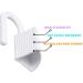 4 Set Hinge Guard Baby Finger Protector Plastic Finger Pinch Guard Door Locks Guard Door Safety for Door Window Protection Baby Kids Finger - Buy Online on GoSupps.com