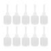 EXCEART 10Pcs Anal Douches Enemas Bulb 150ml Vaginal Cleaner Feminine Care Kit Home Cleaning Set for Man Women Vaginal Cleaning Tool White