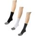 COUVER Men's 5-Finger Bamboo Charcoal Yoga Toe Socks - Medium, White/Gray - Buy Online on GoSupps.com
