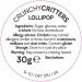 Crunchy Critters Edible Insects Three Lollipops - 90g - Buy Online on GoSupps.com