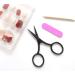 YJSStriving Eyebrow and Eyelash Trimmer Scissors - Sharp Mini Scissors for Hair, Mustache, Beard - Black - Buy Online on GoSupps.com