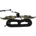 Flyan 1 Set Adjustable Lizard Leash 3 Sizes Reptile Leather Harness Bearded Dragon Rope with Cool Wings for Amphibians Chameleons Small Pet Animals - Buy Online on GoSupps.com