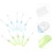 Healeved 30 Pcs Portable Toothbrush Cleaning Brush - Travel-Friendly Disposable Perfect for International Shipping - Buy Online on GoSupps.com
