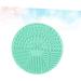 DOITOOL Makeup Brush Cleaner Pad Makeup Brush Washing Mat Silicone Makeup Cleaning Brush Scrubber Makeup Brush Cleaner Brush Cleaner Silicone Makeup Brush Cleaner Accessories Round 10*10cm Green - Buy Online on GoSupps.com