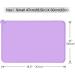 Toplory Waterproof Non-Slip Silicone Feeding Mat for Dogs & Cats - 47x30cm Purple Bowl Pad - Buy Online on GoSupps.com