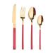 Stainless Steel Cutlery Cutlery Set Western Food Hotel Steak Cutlery Red