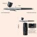 Hoadoek Airbrush Kit with Compressor High Pressure Airbrush Set with 0.3mm Nozzle Airbrush for Nails Makeup Easy Install Black - Buy Online on GoSupps.com