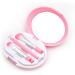 LALADEFIEE 1 Set 5 Pcs Eye Brush Makeup Eyeshadow Premium Makeup Brush Kit Cosmetic Tool Beauty Kit Pink - Buy Online on GoSupps.com
