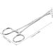 HAPINARY Reptile Feeding Clip Feeding Tools Aquarium Tongs Extra Long Silver Stainless Steel - Buy Online on GoSupps.com