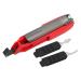 Nail Clippers Blade Manicure Clippers Professional Design for Nail Salon for Household(Red black)