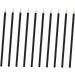 Baluue 100pcs Cosmetics Brush Liquid Makeup Eyeliner Applicator Tool Eye Makeup Eyeliner Liquid Brush White 10X0.5X0.5cm White - Buy Online on GoSupps.com