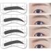 POPETPOP 64 Pairs 8 Eyebrow Stamp Eyebrow Tracer Molds Eyebrow Template Suite Eyebrow Marks Eyebrow Lines 1 count (Pack of 1) As Shownx2pcs - Buy Online on GoSupps.com