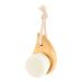 Angoily Face Brush Face Scrubbers Baby Elastic Hair Ties Skin Care Headbands Newborn Blackhead Removing Brush Face Exfoliator Deep Cleansing Brush Wooden Pores Cleaning Brush