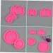 Abaodam 12 Pcs Tag Silicone Mold De para Gelatinas Resin Ornament Mousse Mold Baking Mold - Buy Online on GoSupps.com