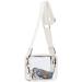 PVC Clear Crossbody Bag - Stadium Approved Shoulder Purse for Women - White - Buy Online on GoSupps.com