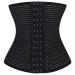 Women Waist Trainer Belt Corset Trimmer Belly Band Sweat Sports Girdle Waist Cincher Body Slimming Belt 4X-Large Black