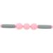 EVTSCAN Muscle Roller Stick Yoga Stick for Back Arms Shoulder & Legs Cellulite Spike Ball (Pink & Green) | International Shipping Available - Buy Online on GoSupps.com