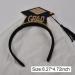 Graduation Cap Headband with Tassel for Women and Men - Mini Grad Headbands for Boys and Girls - Graduation Hair Accessories for Party Decor - Buy Online on GoSupps.com