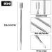 4 Pieces Professional Cuticle Pusher Cuticle Pusher Manicure Tools Cuticle Pusher Cuticle Pusher for Manicure and Pedicure (4 Models) - Buy Online on GoSupps.com