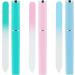 Sibba 3 Pieces Nail File Glass Nail File Premium Glass Nail File with Case Multicolor Crystal Nail File Double-Sided Nail Files for Natural Nails Manicure Tools Style A - Buy Online on GoSupps.com