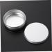 POPETPOP Box Aluminum Cream Container Screw Lid Round Tin Aluminium Balm Aluminium Cream Can Makeup Eyeshadow Cosmetic Lip Balm Diy Salves Empty Can Container Travel Decorative Jar Metal 9.00X9.00X2.30CM Silver - Buy Online on GoSupps.com