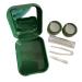 PLAFOPE Mirror Foil 1 Set Case Plastic Green Frosted Small Plastic Container