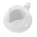 FUNOMOCYA Gravy Boat 1pc Ceramic Container Kitchen for Containers Sauce Small Handle Syrup Jug Milk Creamer Dipping Cup
