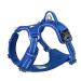 Truelove No Pull dog harness reflective dog harness for dogs adjustable soft padded pet vest with simple operating handle TLH56512 S Royal Blue