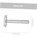 Beaupretty Double Edge Razor Set - Stainless Steel Manual Shaving Kit for Men | Replaceable Blades & Old Fashioned Design - Ideal for Beard Grooming - Buy Online on GoSupps.com