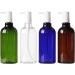 2 Pack 500ml Refillable Transparent Plastic Pump Bottles - Shampoo & Shower Gel Containers - Bathroom Accessories - Buy Online on GoSupps.com