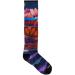 Smartwool Performance Ski Zero Cushion Mountain Print OTC Sock - Kids' Deep Navy Large
