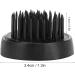 Kenzan Ikebana Flower Frog with Rubber Gasket - Round Black (34MM) - Buy Online on GoSupps.com