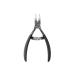 CHJHJKG Nail Clippers (Beauty) Black Toenail Ingrown Nail Art Cuticle Nipper Clipper Edge Cutter Manicure Scissor Plier Tool Pedicure Dead Skin Remover(B)