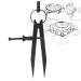 Fine Point Divider Jewelry Marking Tool - Tapered Legs Engraving Tool for Jewelry Repair & Processing (20cm - Buy Online on GoSupps.com