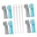 NOLITOY 4 Set Toothbrush for Teeth Cleaning Tools Tootbrush Toothbrush for Dog Finger Brush Pet Toothpaste