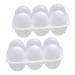 FUNOMOCYA 2pcs Portable Egg Box Fridge Egg Storage Organizer Egg Storage Container for Refrigerator Outdoor